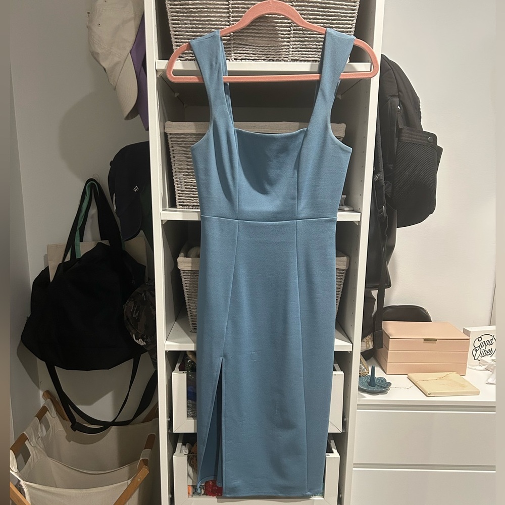 SHOW ME YOUR MUMU BLUE DRESS